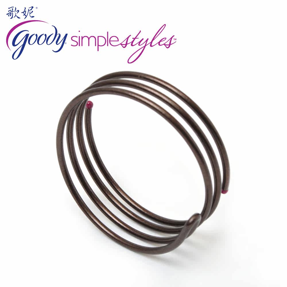 Goody/歌妮正品丸子头 花苞头 盘发器 盘发簪 螺旋簪 钢制不变型