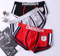  Chunfeng mens sports underwear pure cotton breathable boxer shorts 1722 sexy mens antibacterial Korean version of the four corners shorts head