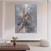 YC Pure Hand Painted Oil Painting Star Scouting the Silent Wind Living Room Art Three-dimensional Decoration Painting Modern Poles succor Abstract hanging paintings