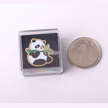 Chinese characteristics Sichuan featured national treasure Giant Panda Breast Panda Breast and Chest Badge badge D for gift and gift