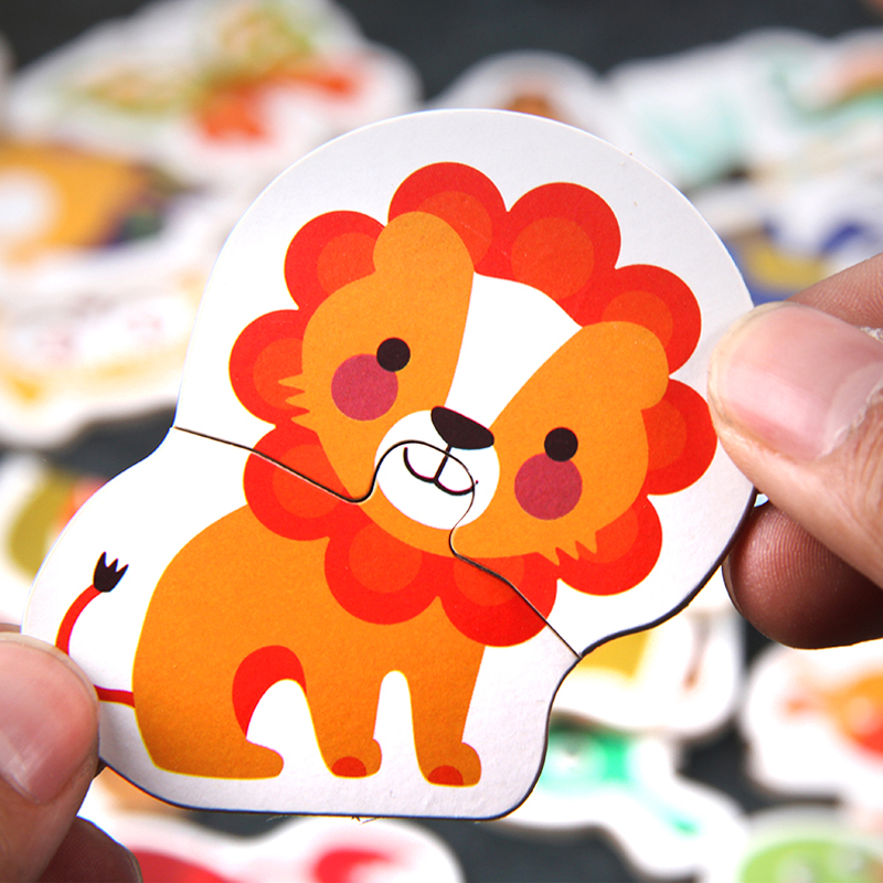 Baby baby puzzle children pair toys early teaching Yi 1 - 2 - 3 years old boy and girl