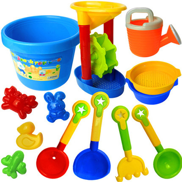 Kids Beach Playset Kids Splash Hourglass Baby Boy and Girl Baby Digging Cassia Sand Shovel Tool