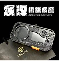Mechanical sense mecha gift box packaging conventional machine ejection machine packaging box retro old punk style lighter storage