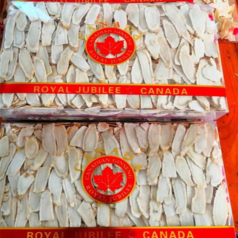 Royal Canadian brand 6 years gift box affordable Atlantic Citi Sliced Into Mouth Dry Ginseng 454 gr