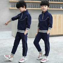 2018 new childrens clothes boy casual pants spring autumn clothing new casual sports pants CUHK children long pants Korean version