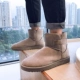 Giày da tuyết mùa đông nam cộng với nhung ấm trong đôi giày cotton màu đen nam đông bắc dày không thấm nước