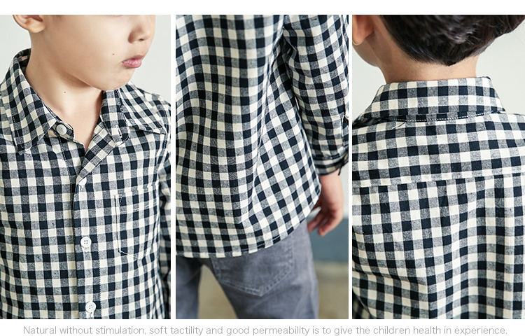 Chemise garcon à manche longue - Ref 2073311 Image 15