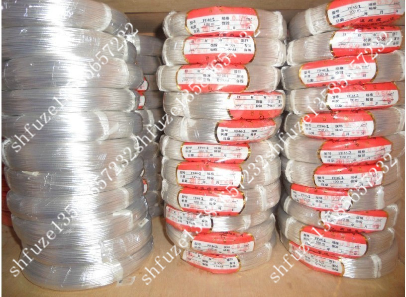 Transparent silver plated high temperature line FF46-2 0 35 square silver plated transparent high temperature line AF46-2