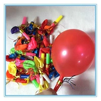 Большой свисток, воздушный шар, игрушка, вечернее платье, мегафон