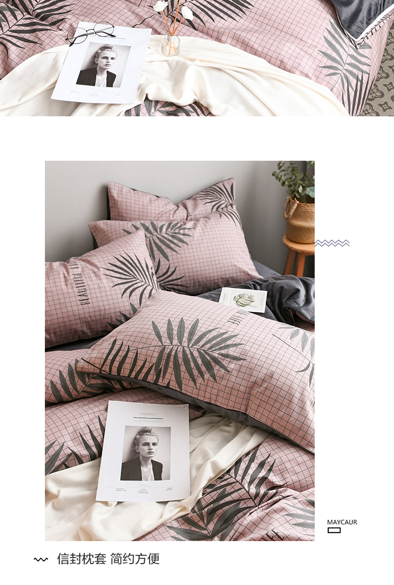 Winter bông cotton cho giường ngủ một gia đình bốn ins nhung san hô net đỏ ba mảnh chăn pha lê flannel tấm 4 - Bộ đồ giường bốn mảnh chăn ga gối đệm cưới