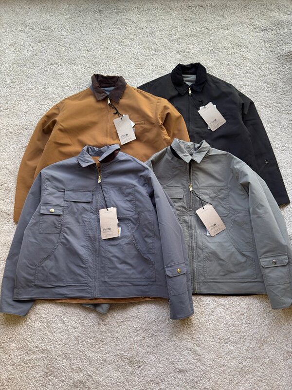 Reversible Little Card Invincib Collaboration Versatile Autumn/Winter Detroit Jacket Coat High Version Short Wide Fit
