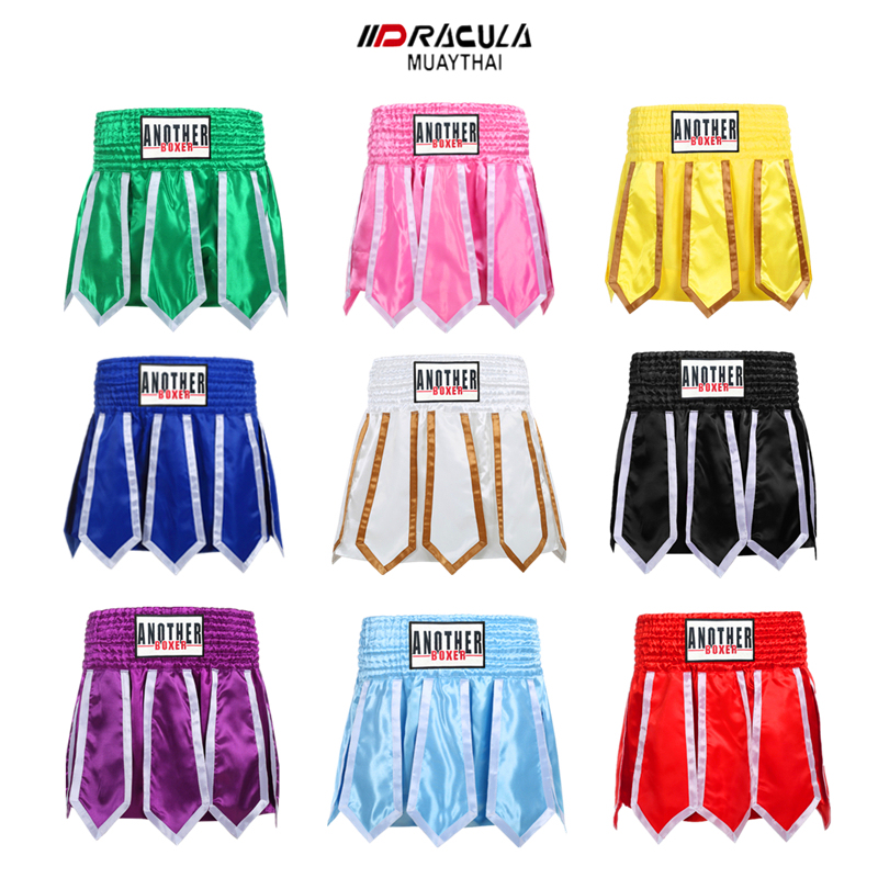 New Muay Thai Shorts, Boxing Fighting Pants, Men's and Women's Adult and Children's Fighting Martial Arts Performance Sanda Training Clothes