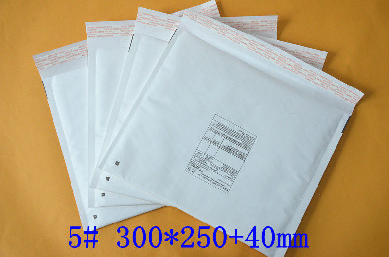 Packing bag 5#Ebay white bubble envelope bag 300*250 40 printed general customs declaration 220 boxes