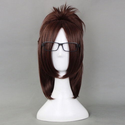 Overlord Attack on Titan - Hanji Zoeira/Hanji Zoeira Cosplay Anime Wig Fake Hair
