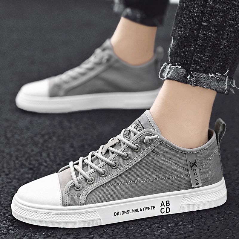 Male Shoes Summer Breathable Sail Cloth Shoes Men Low Help Boys Board Shoes Trends 100 Hitch A Foot Pedal Sloth Old Beijing Cloth Shoes