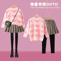 9350 Свитер+2121 Хаки без бархата