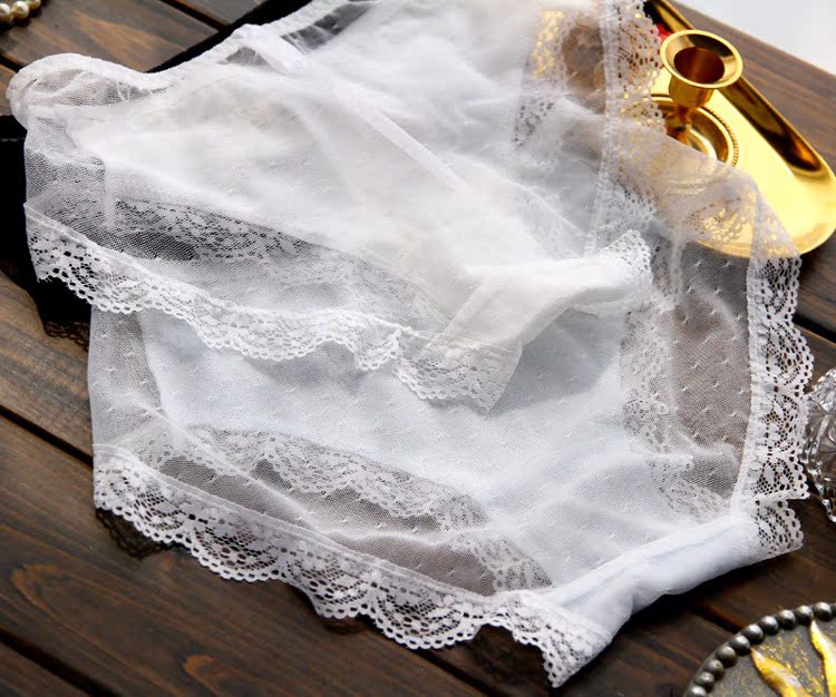 Ngưỡng mộ ~ retro ren thoáng khí lưới cotton lót tam giác đồ lót kích thước lớn nữ nk116 quan lot the thao