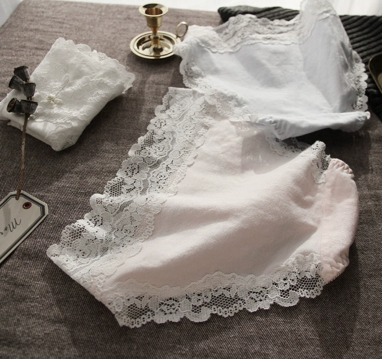 Tiên mẫu cotton ren gợi cảm eo thấp tam giác cỡ lớn đồ lót nữ nk184