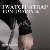 Tom originally applies Apple iwatch8 7 SE 6 generation metal strap 40 42 44mm single chain 3 2 1 tide