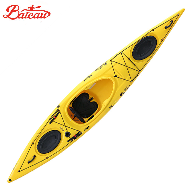 Bateau 100 RIOT series Single Rowing Swordfish 13 Mid Short Trip Boat Kayaking Plastic Hard Boat Kayak