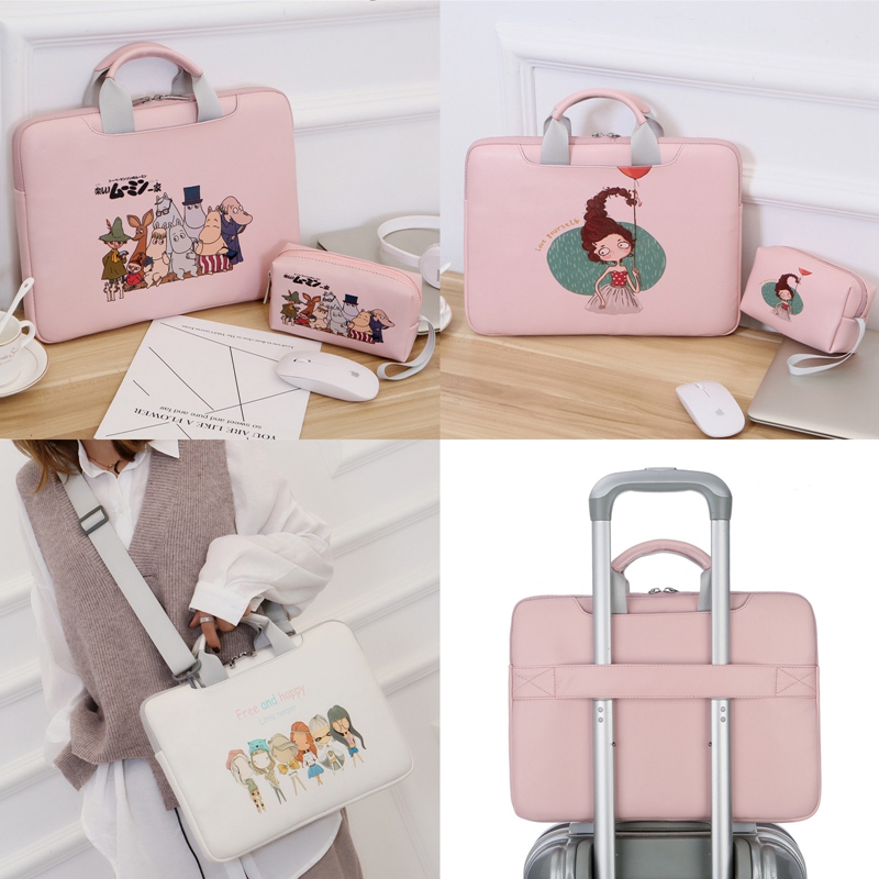 Notebook Pen Electric Bag Apple Macbook Liner Bag New air13 Inch pro13 3 Cartoon Single Shoulder Carry-on application 14 Dell 15 Lenovo Xiaomi Watson 15 6 Little New Men