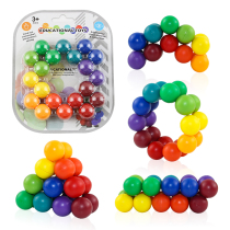 Cross-border educational and ever-changing beaded new and unique toy decompression ball 3D new Amazon hot-selling decompression magic ball