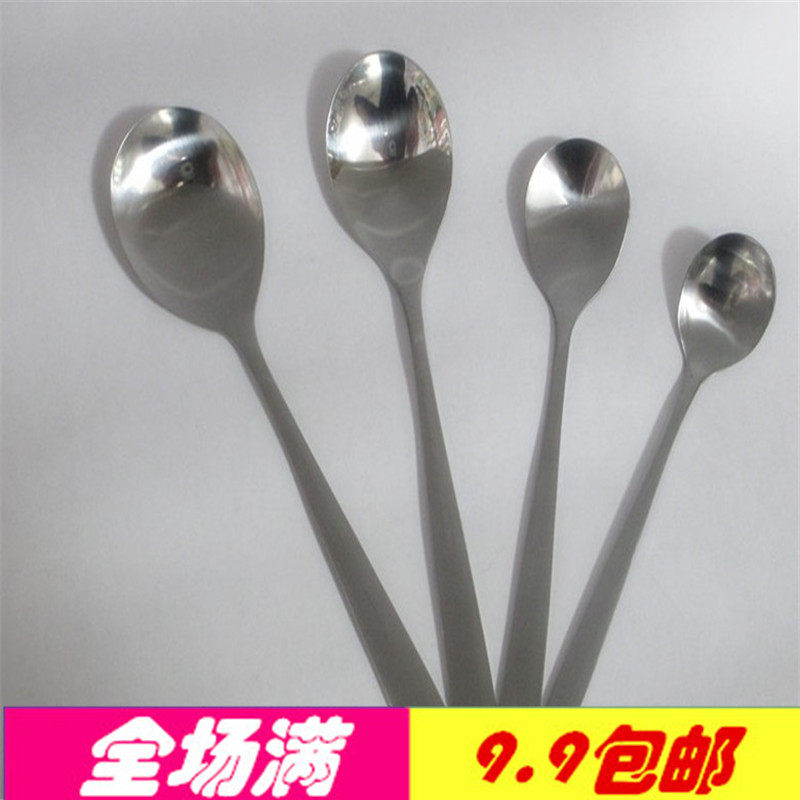 Full 9 9 yuan stainless steel light handle bare body spoon spoon spoon spoon spoon watermelon spoon rice spoon