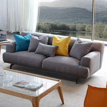Nordic Fabric Sofa Combination Size Family Style Living Room Casual Couch Villa Clubhouse Modern Down Latex Sofa