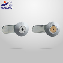 Hengzhu cabinet lock MS401 small round lock Mechanical electric cabinet door lock switch cabinet electric box plane lock factory direct sales