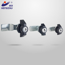 Hengzhu cabinet lock MS408 turn tongue lock Distribution box lock Electrical cabinet door lock factory direct sales