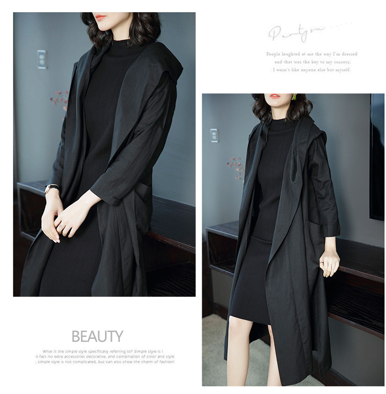 Trench pour femme en Chanvre - Ref 3228105 Image 17
