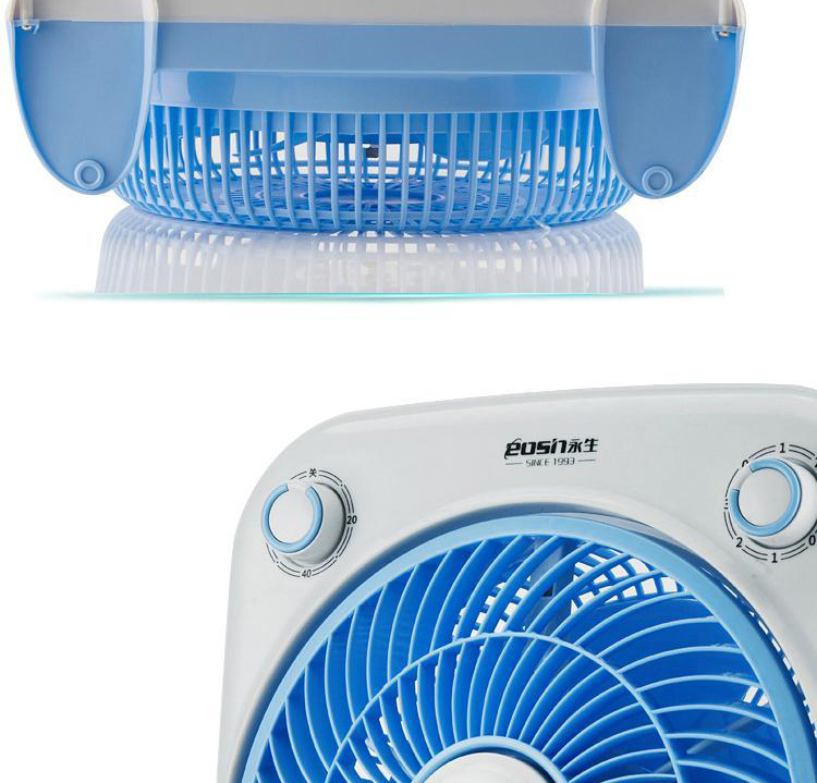 quạt senko nhỏ Quạt điện Yongsheng 250 máy tính để bàn nhà Fortune fan hâm mộ im lặng tầng sinh viên ký túc xá nhỏ trang trang quạt bàn - Quạt điện quạt đèn trần