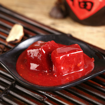 Blue and white altar with red bean bean curd 518G northeast fermented bean curd Shenyang specialty red fermented bean curd sauce hot pot dip