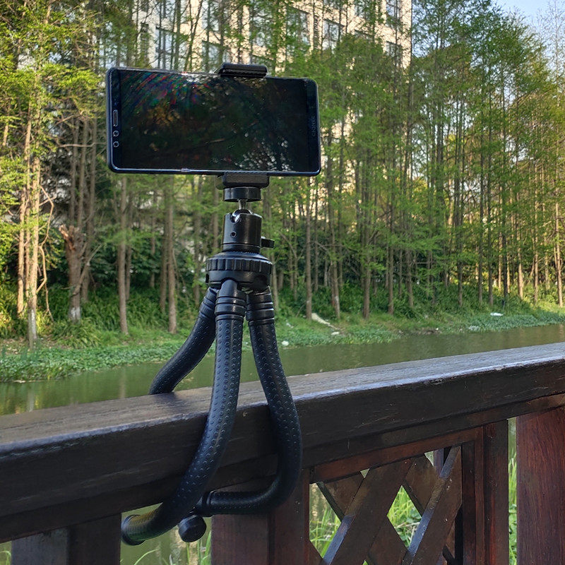 Eight-claw fish tripod phase rack micro single eye camera tripod octopus desktop anchor selfida self-flapper 8-catch fish