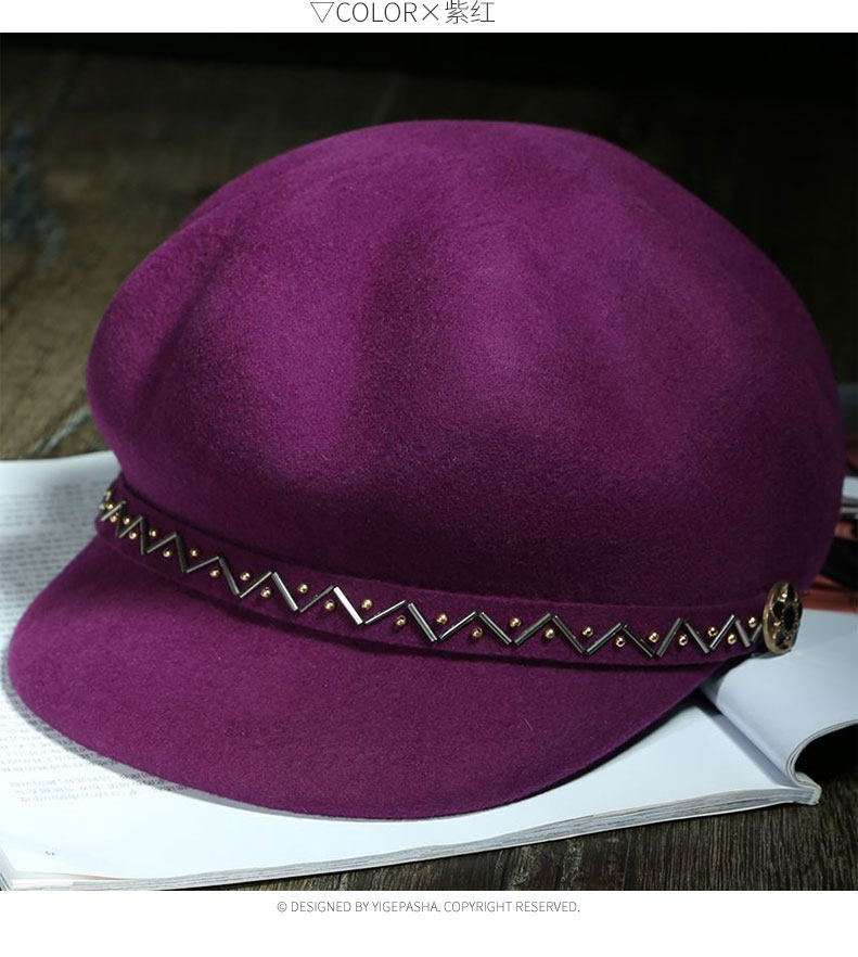 Chapeau pour femme      en Melange de laine - Ref 3233132 Image 19