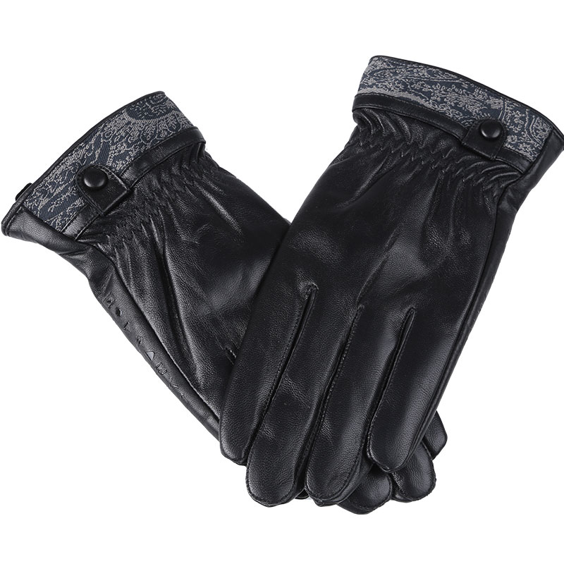 Gants pour homme      en peau de mouton - Ref 2782604 Image 19