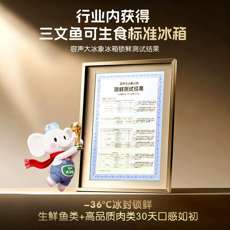 容声BCD-605Q60FZNBD冰箱图片