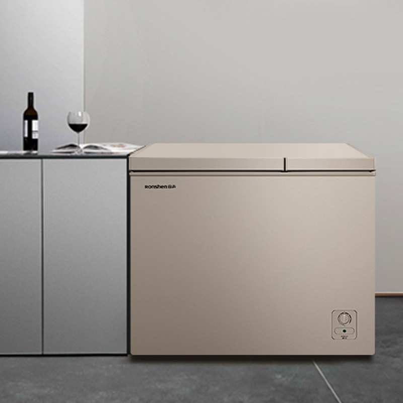 Rongshen/Rongsheng Bcd-210Msa Military Thinking Cognitive Encyclopedia Pants Waist Freezer Refrigerator Home Dual Temperature