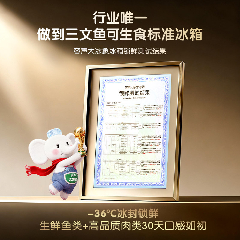 容声BCD-601Q50FZLBD冰箱图片