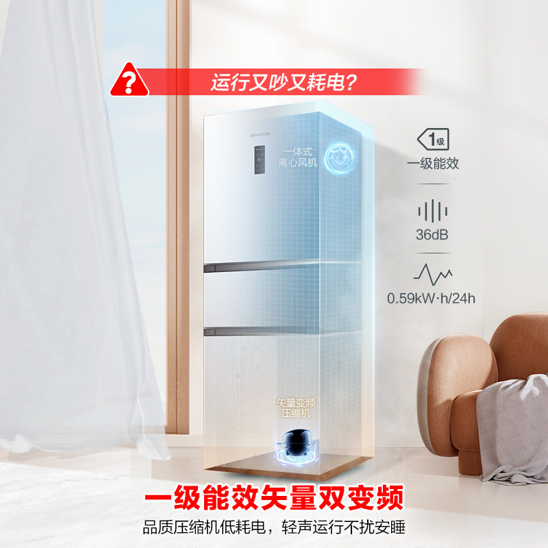 容声BCD-273E20RNLAJ冰箱图片