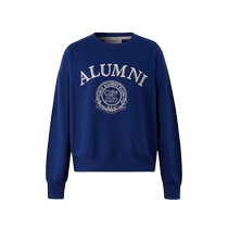 Eland Yilian sweatshirt womens youth college style round shoulder cotton comfortable top 2024 new autumn style