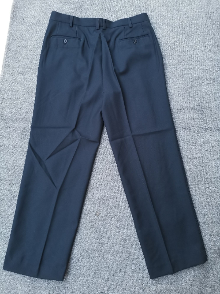  Sea winter pants Sea navy blue winter winter pants Sea wool breeches Sea winter trousers Men's winter pants