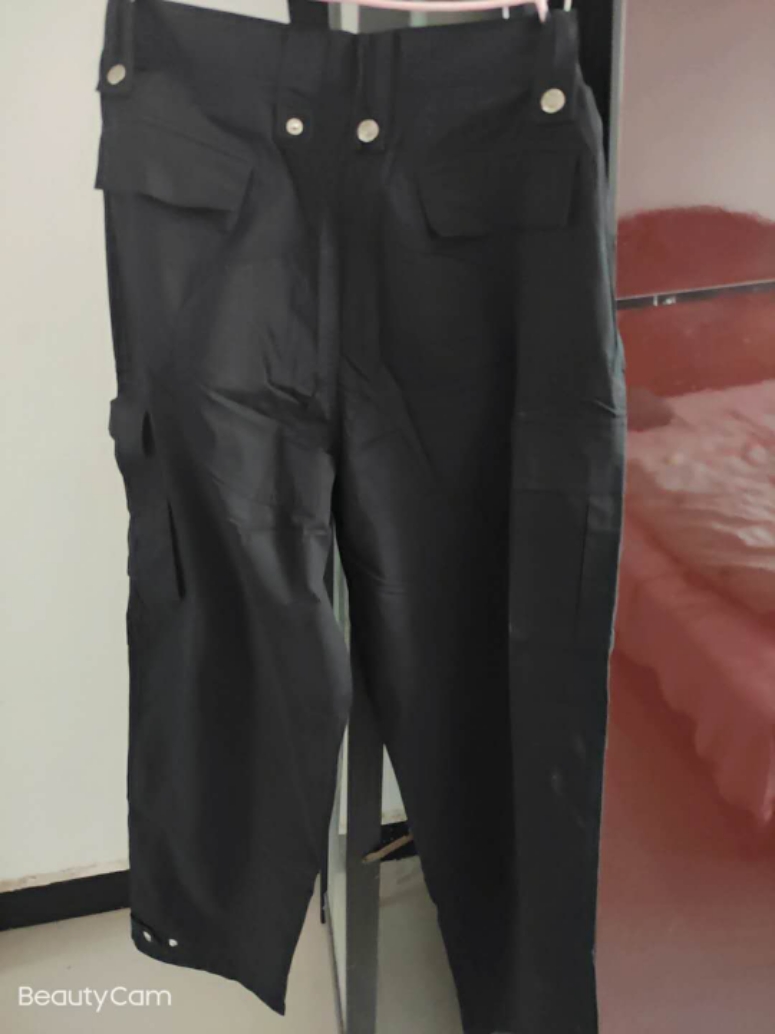  Training pants Outdoor sports pants Black training pants Multi-pocket tactical pants Spring and autumn pants Tactical summer pants