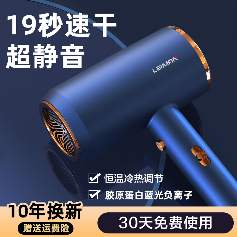 Lehman Hair Dryer Home Negative Ion Hair Care Size Power Hair Salon Mute Dorm Room Student Speed Dry Hair Dryer