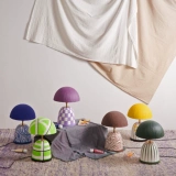 Атмосферная настольная лампа для гостиной для спальни, ручная роспись, стиль бохо