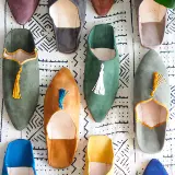 Babouche Slipper Morocco Классическая верблюжь