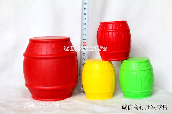 Foam wine barrel vent toy barrel size knock back hammer hammer massage stick plastic pole animation game props