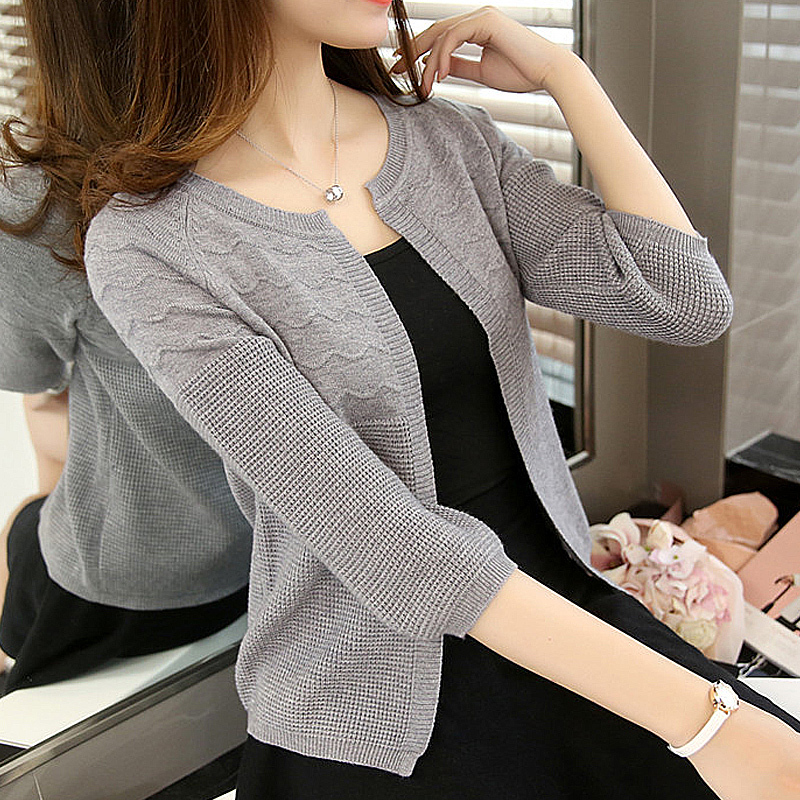 Autumn 2025 New Women's Cardigan ins Thin Sweater Cardigan Short Jacket Knitted Top Shawl Autumn 2025 New Women's Cardigan ins Thin Sweater Cardigan Short Jacket Knitted Top Shawl