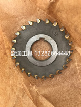 Inlaid alloy three-sided milling cutter 110X6 1X6 2X6 3X6 4X6 5X6 6X6 7X6 8X6 9