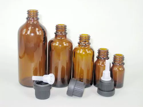 Chai nhỏ chai phụ tinh dầu chai lớn đầu nắp bên trong thủy tinh tinh dầu trung tâm mua sắm chai rỗng phù hợp với chai xác thực 5ml - Tinh dầu điều trị tinh dầu xông phòng